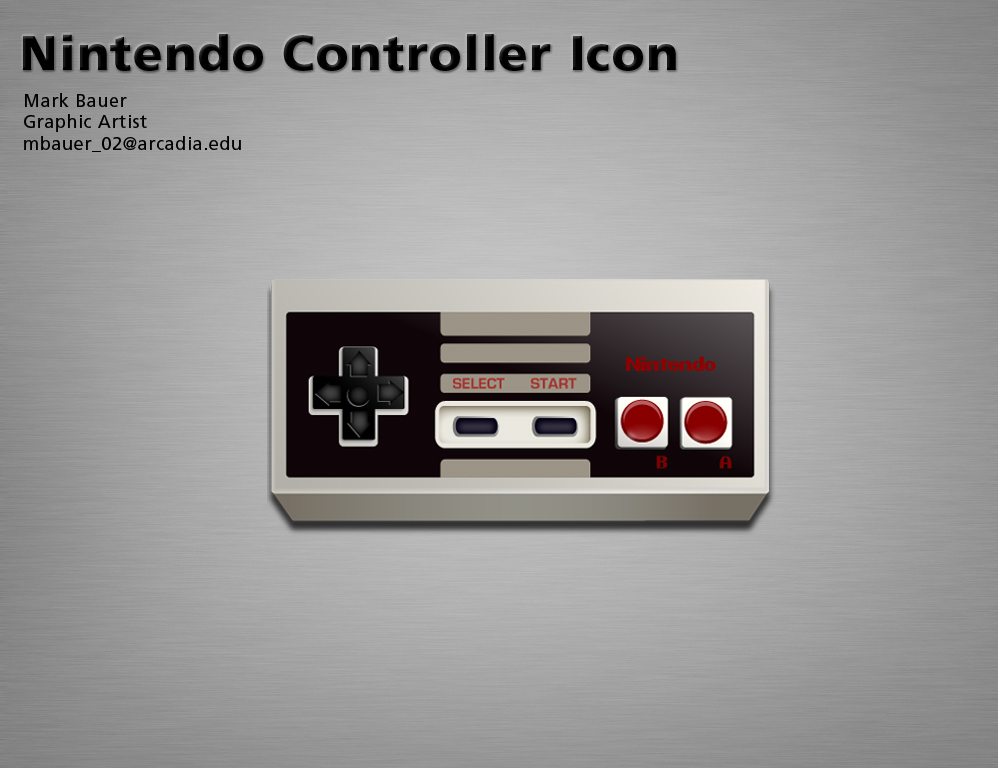 Nintendo Controller Icon by MarkBauer 