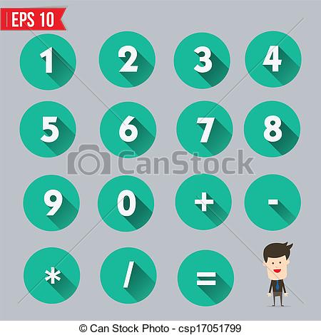 Numbers 1-50 Icons ~ Icons ~ Creative Market