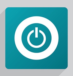 Toggle switch icon, green in on position, red in off, vector 