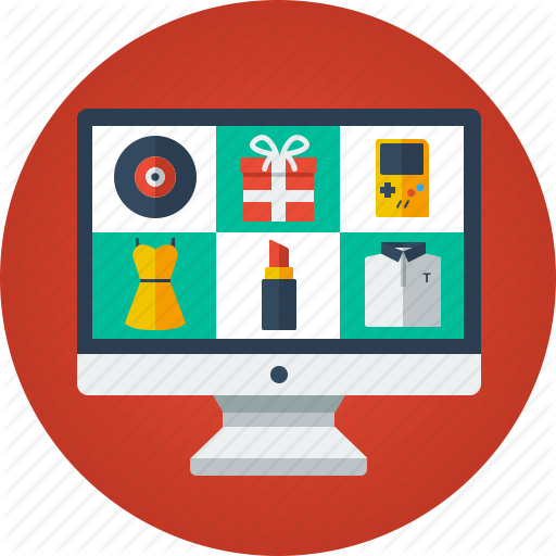 Online store shopping icon vector illustration design eps vector 