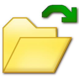 Folder open shape - Free interface icons