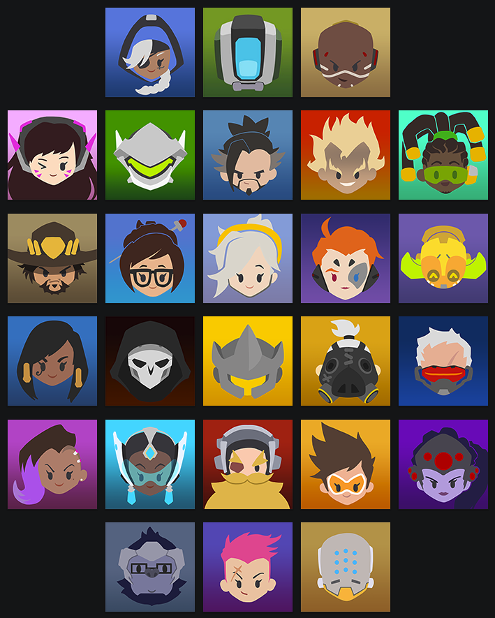 Overwatch: Heroes by Summer Games Icon Quiz - By Moai