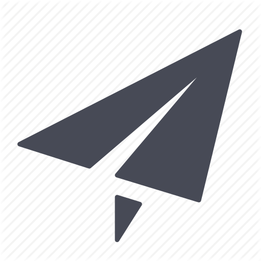 Flying Paper Plane Symbol Vector Icon Illustration - Icons by Canva
