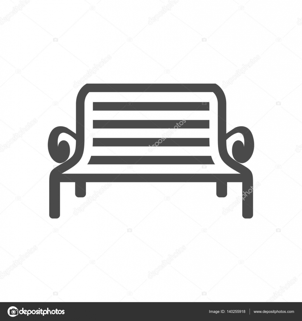 urban, Comfortable, Architecture And City, Seat, Park, Bench icon
