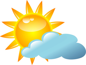 sunny to partly cloudy symbol icon  Free Icons Download