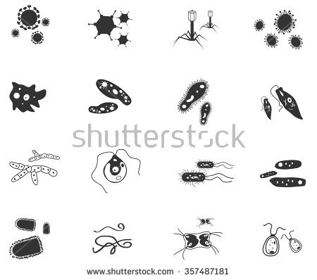Vector Pathogen Icons - Download Free Vector Art, Stock Graphics 