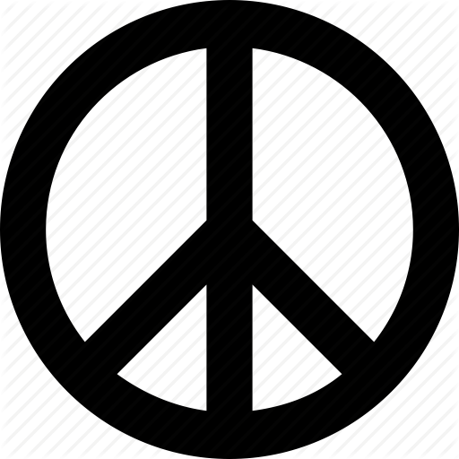 Love and peace symbol - Free signs icons