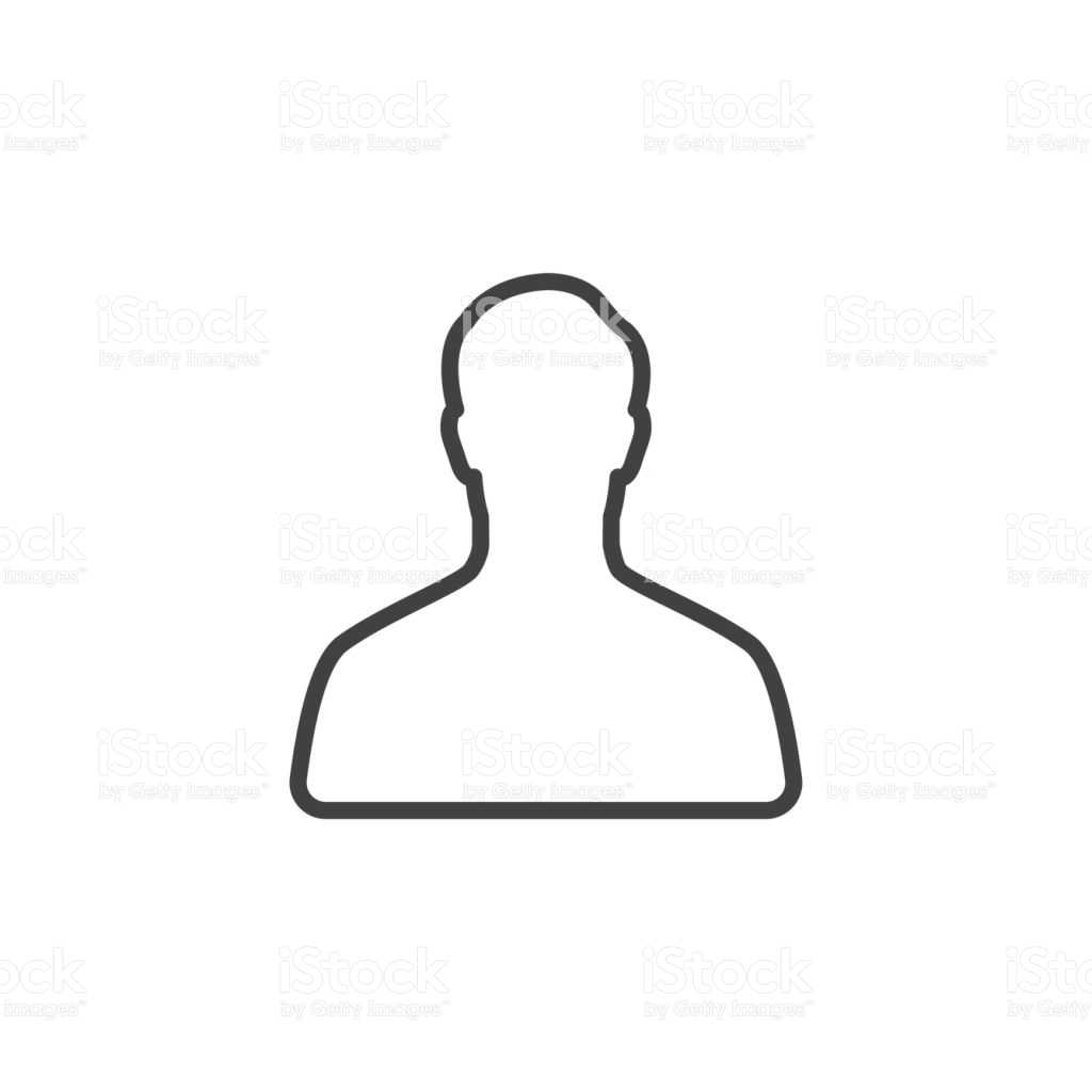 symbol, symbols, Outlined, Thin, person, user, interface, Office 