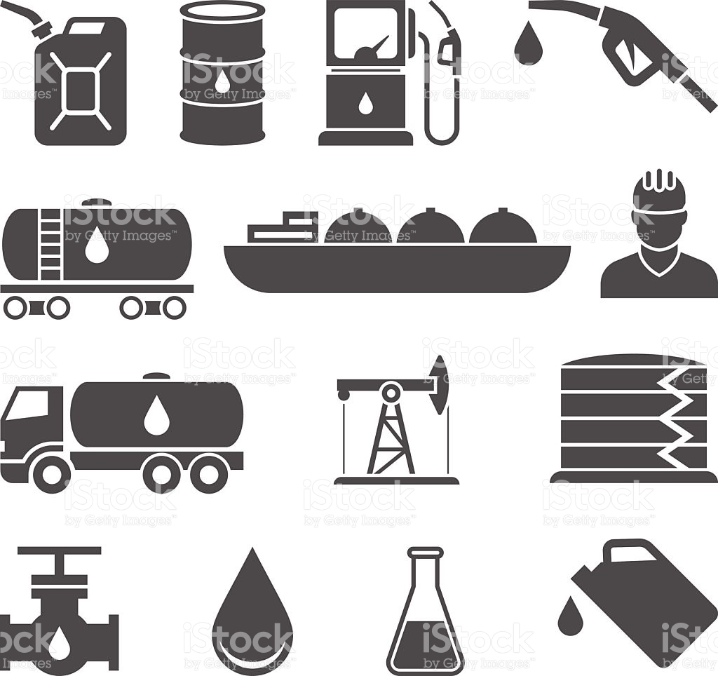 Oil and petroleum icon set  Stock Vector  stalkerstudent #78162402