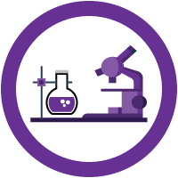Beaker Icon. Laboratory Flask Sign. Chemistry Or Pharmaceutical 