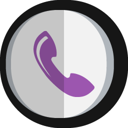 Phone Icon - Flat Circles Icon Pack 