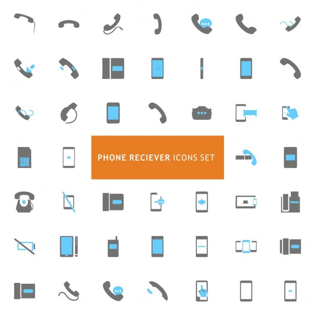 Bootstrap Font Awesome Mobile Phone Icon  Style: Flat Circle 