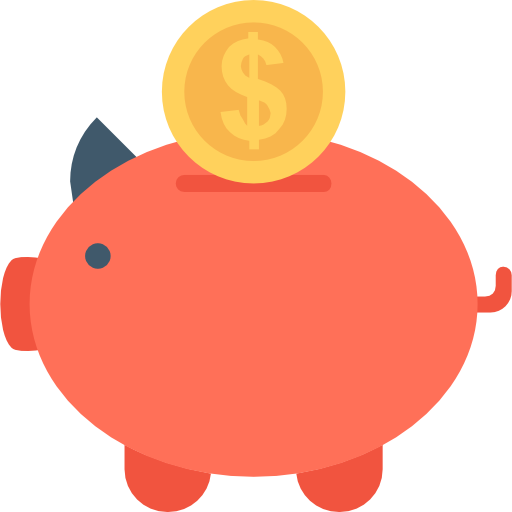 Two Dollar Bills On Piggy Bank Svg Png Icon Free Download (#61886 