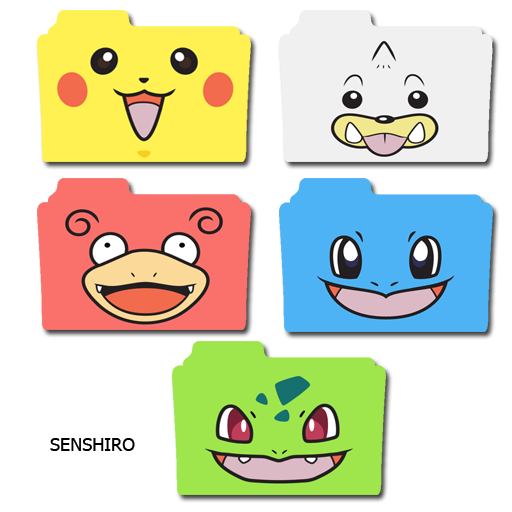 Folder Icon Pokemon Jolteon | Folder Icon | Icon Library | Folder 