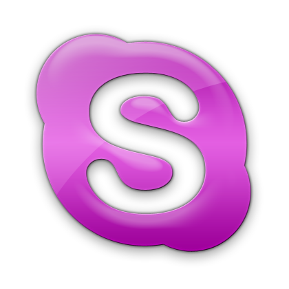 Free pink skype icon - Download pink skype icon
