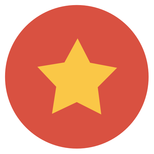 Pixel star icon gold pixel star Royalty Free Vector Image