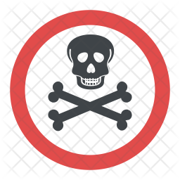 Caution, chemical, danger, hazard, poison, risk, toxic icon | Icon 