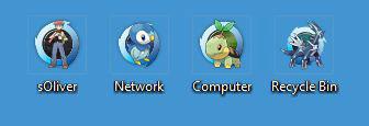 Pokemon X and Y Desktop Icons [256x256] by Solonir 