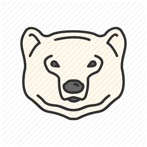 Polar Bear Icon Stock Vector 329872145 - 