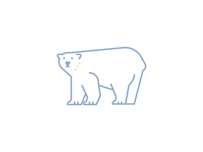 Polar Bear Icon Royalty Free Vector Image - VectorStock