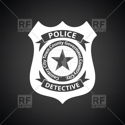 Vector Police Badge Icon Royalty Free Cliparts, Vectors, And Stock 