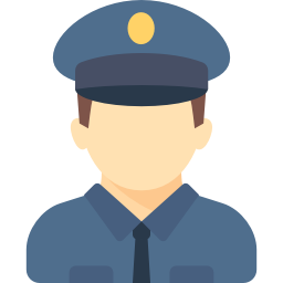 Avatar, job, profession, Occupation, security, police, user icon