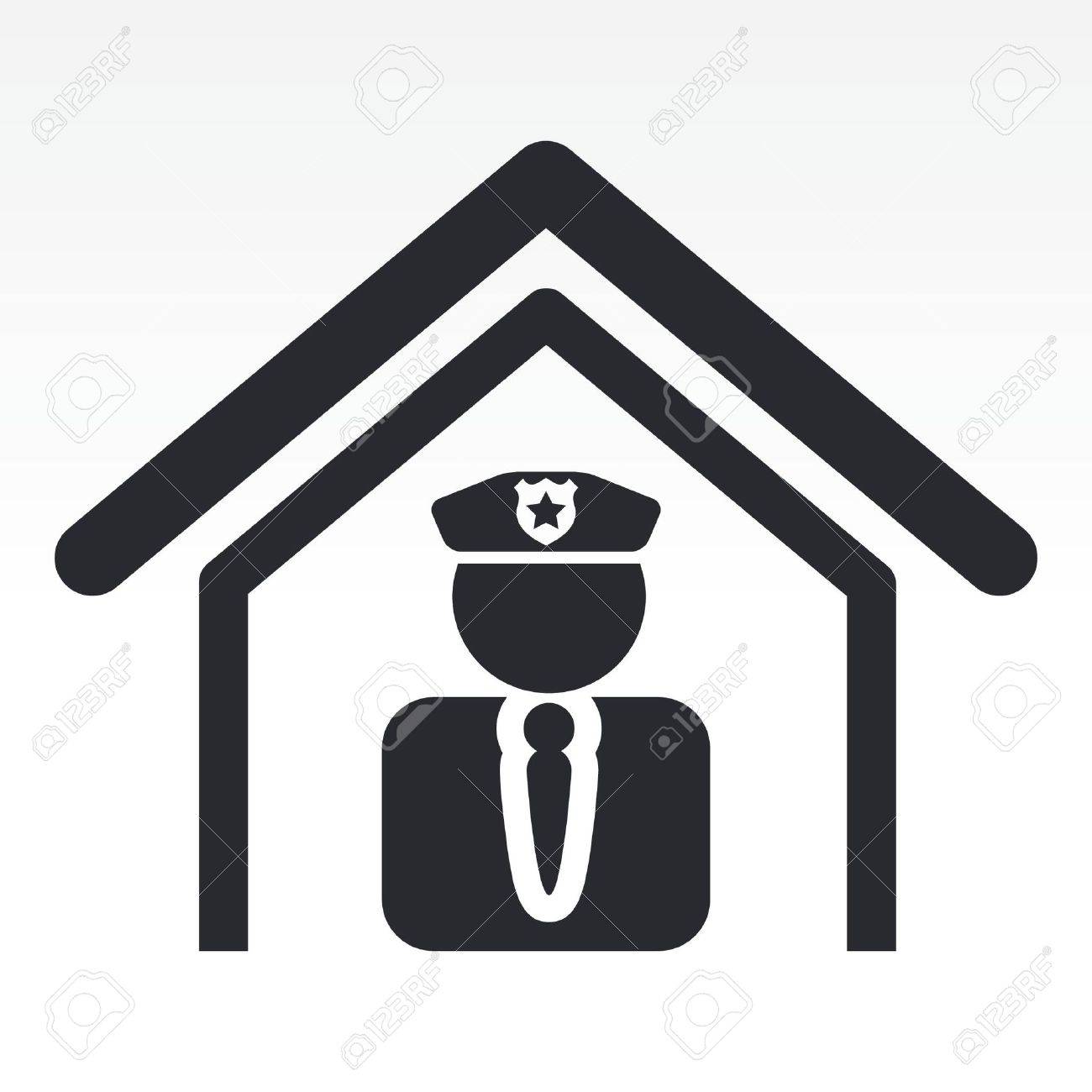 Police Station Icon - Icons by Canva