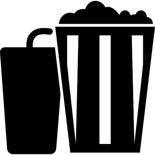 Popcorn Filled Icon - free download, PNG and vector