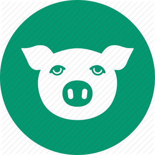 Agriculture, animal, farm, head, pig, piggy, pork icon | Icon 