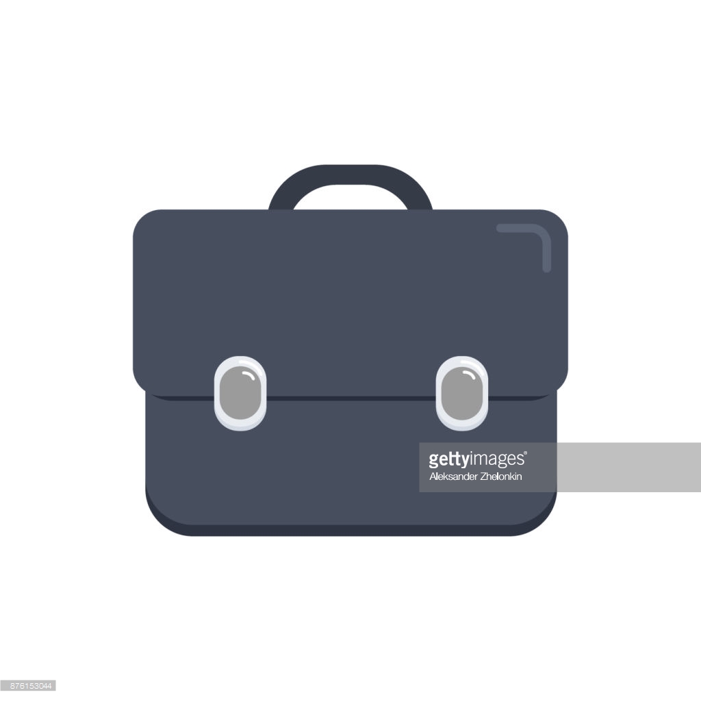 Portfolio suitcase, IOS 7 interface symbol Icons | Free Download