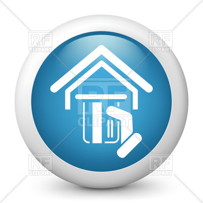 POS Terminal Flat Vector Icon. Stock Vector - Illustration of 