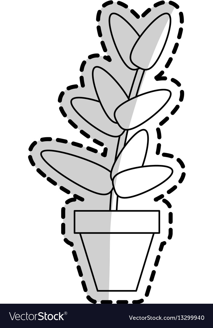 Plant in a pot - Free nature icons