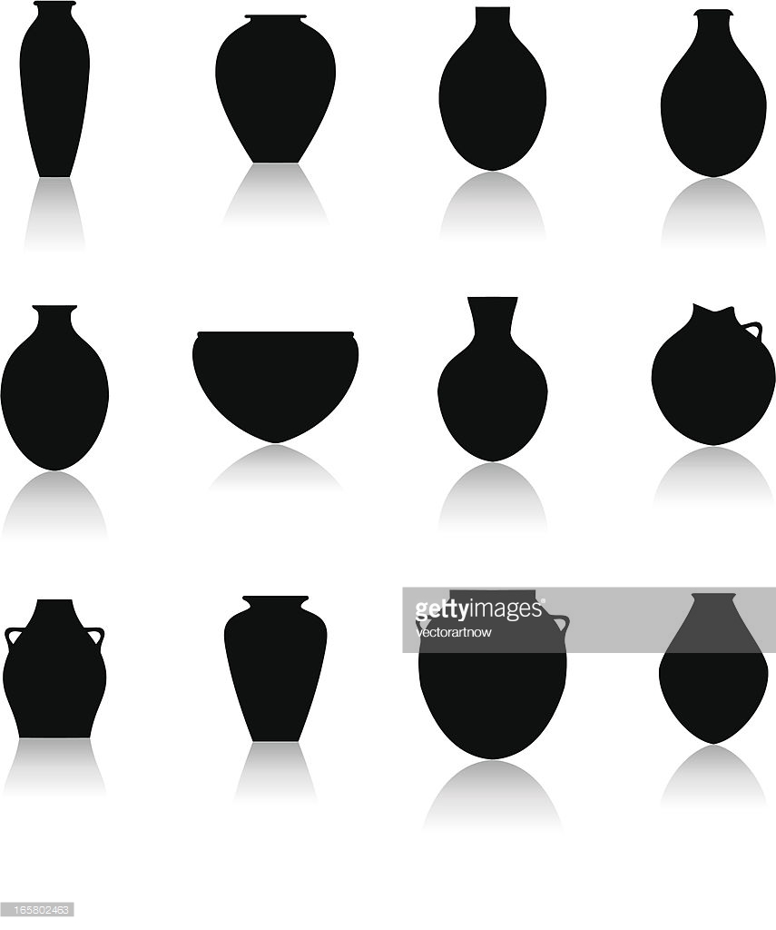 Ancient Tribal Pottery Shop Icon, Vector Design Royalty Free 