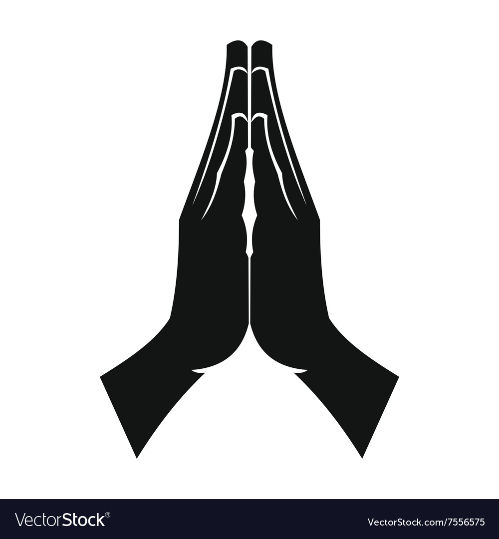Pray Icon - User Interface  Gesture Icons in SVG and PNG - Icon Library