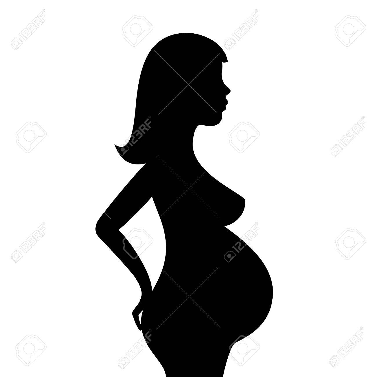 Pregnant woman icon | Public domain vectors