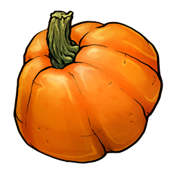Halloween pumpkin vegetable outline - Free food icons