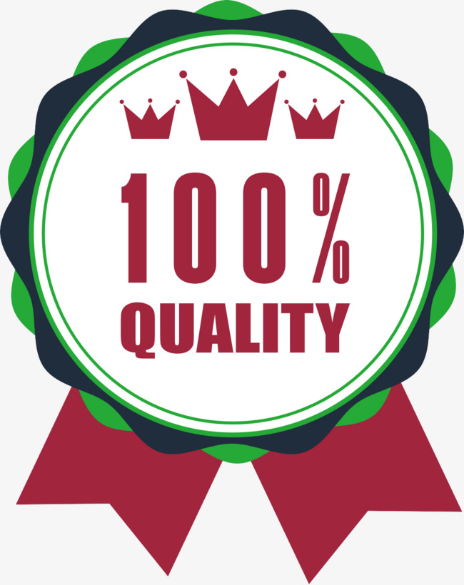 The certified quality and thumbs up icon Vector Image
