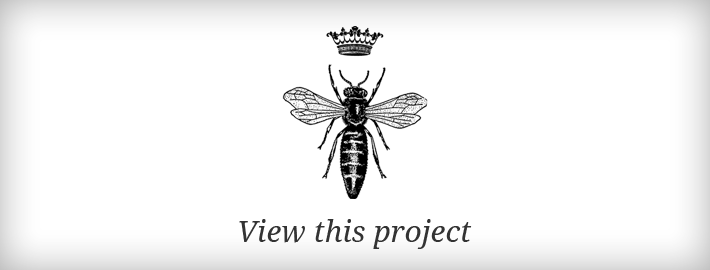 Queen Bee Logo be Sean Farrell | Graphics | Icon Library | Queen bees 