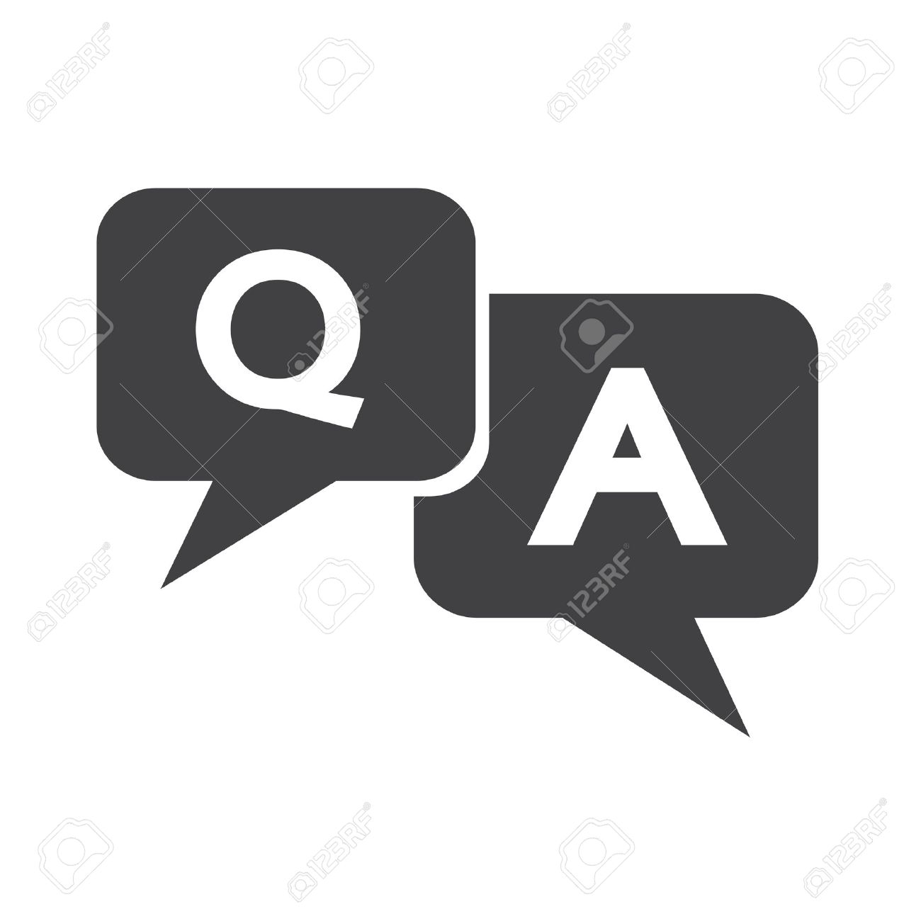 Answer, ask, chat, help, question, speech, support icon | Icon 