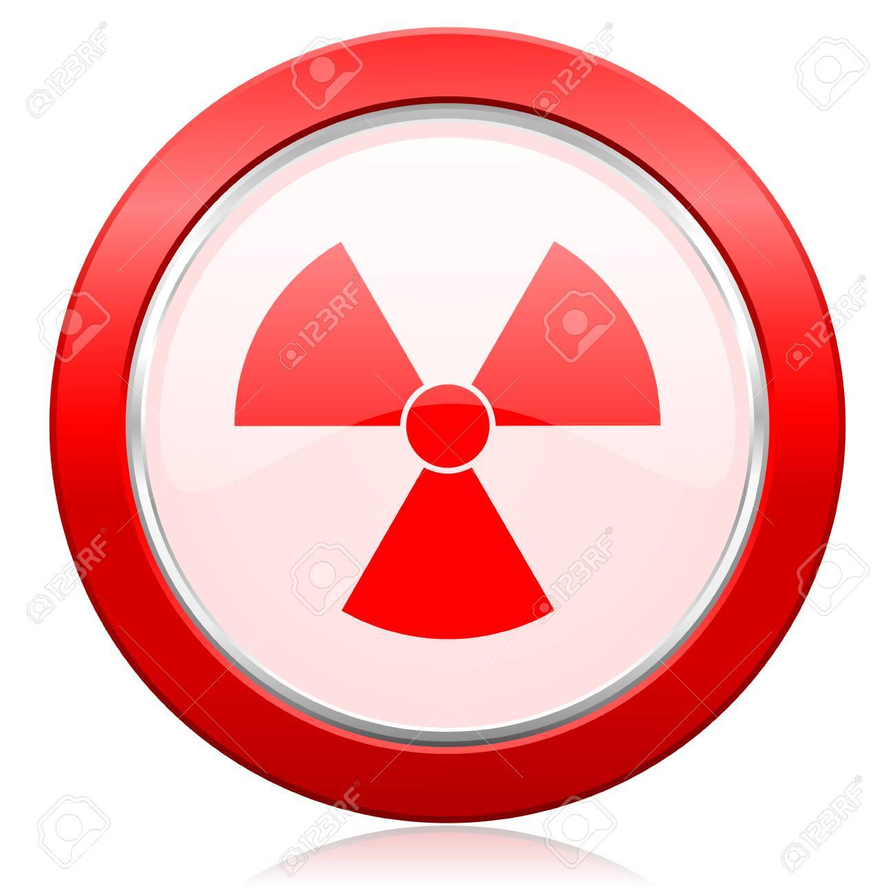 Radiation Icon Radiation Symbol Stock Vector 370232585 - 