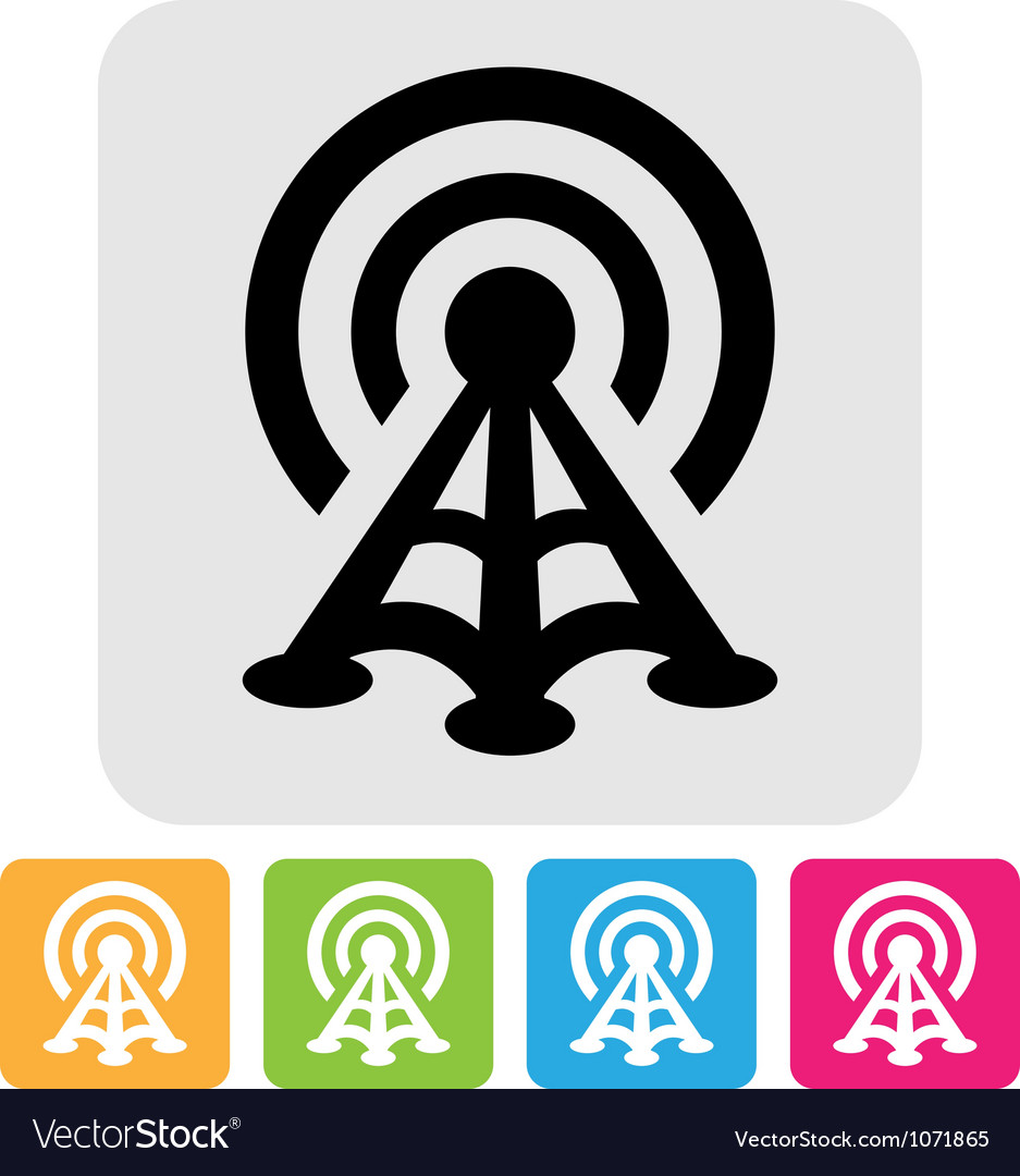 Broadcast, communication, radio, tower, wireless icon | Icon 