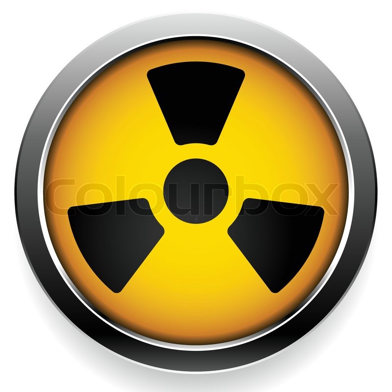 Radioactive and danger symbol Icons | Free Download