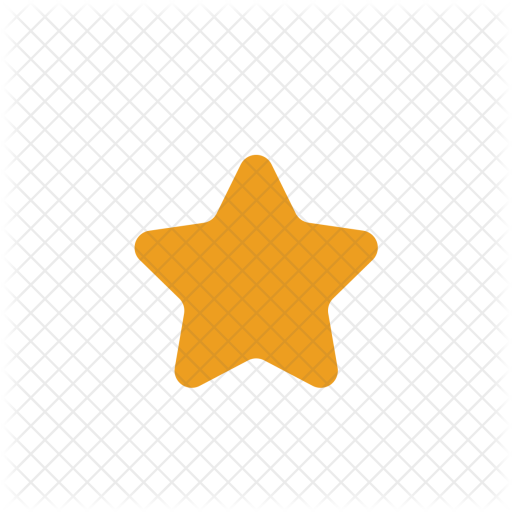 Yellow star(s) vector illustration - single star icon, star rating 