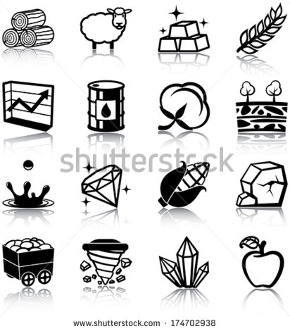 Raw material Icons - Iconshock