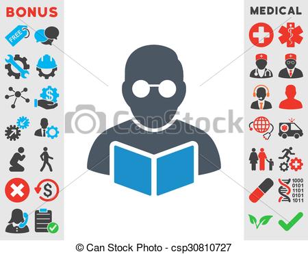 Book, boy, man, reading, student, teacher, text book icon | Icon 