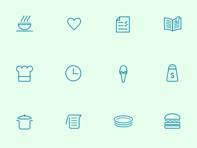Recipe - Free food icons