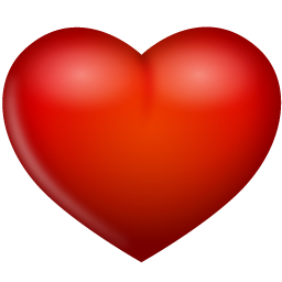 Clipart - Red Heart Icon