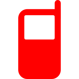 red phone icon  Free Icons Download