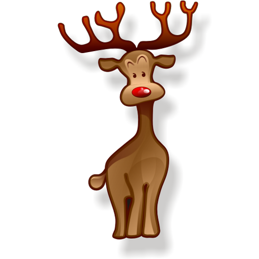 Christmas Reindeer Icon - Icons by Canva