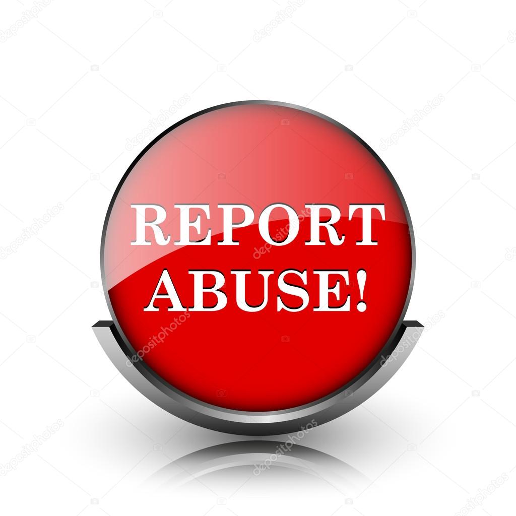 Report Abuse Button Stock Vector 590144405 - 